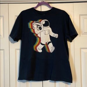 Threadless Astronaut Boombox T Shirt